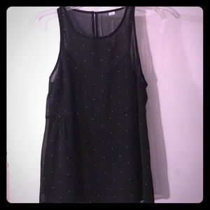 Old Navy Polk-a-bot fancy tank.